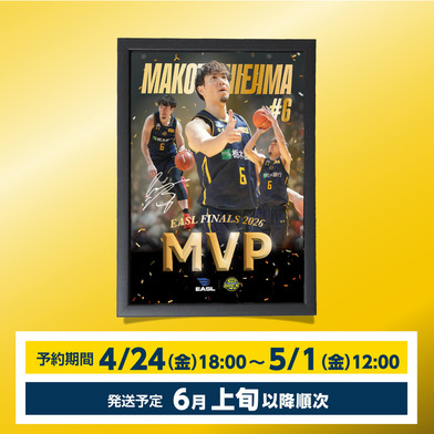 《予約受付 4/24(金)18:00～5/1(金)12:00》【予約販売】BREX EASL FINALS 2026 MVP記念メタルポスター #6 HIEJIMA