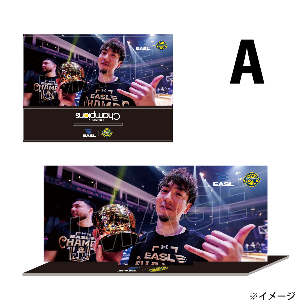 《予約受付 4/24(金)18:00～5/1(金)12:00》【予約販売】BREX EASL 2026 チャンピオン記念アクリルスタンド 詳細画像 A 1