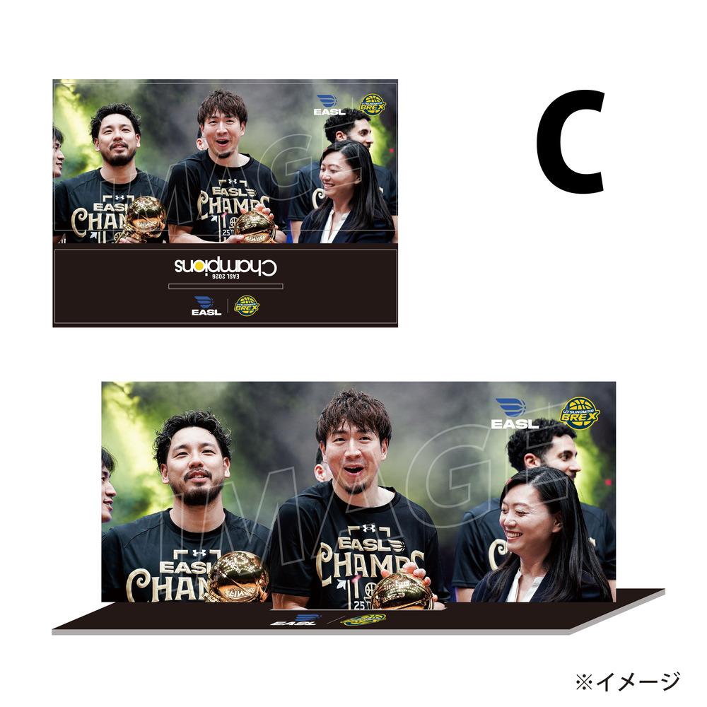 《予約受付 4/24(金)18:00～5/1(金)12:00》【予約販売】BREX EASL 2026 チャンピオン記念アクリルスタンド 詳細画像 C 1