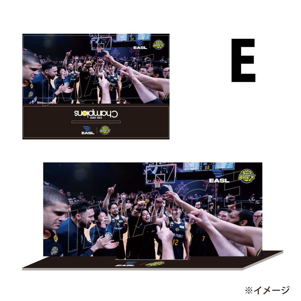 《予約受付 4/24(金)18:00～5/1(金)12:00》【予約販売】BREX EASL 2026 チャンピオン記念アクリルスタンド 詳細画像 E 1