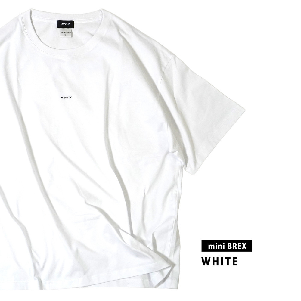 BASIC BREXワンポイントTシャツ（miniロゴ）  詳細画像 ホワイト 1