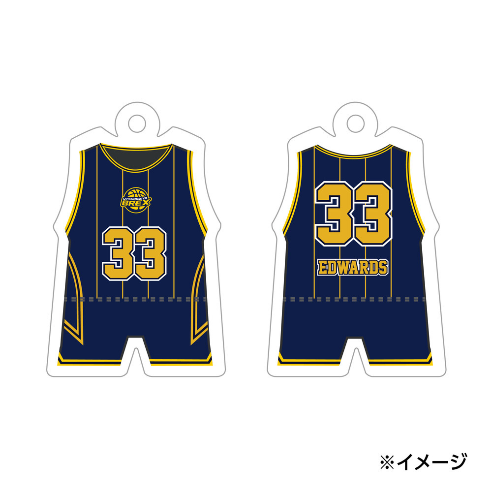 2026-27 選手アクリルキーホルダー(HOME)  詳細画像 #33 EDWARDS 1