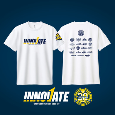 2026-27 スローガンTシャツ「INNOVATE」