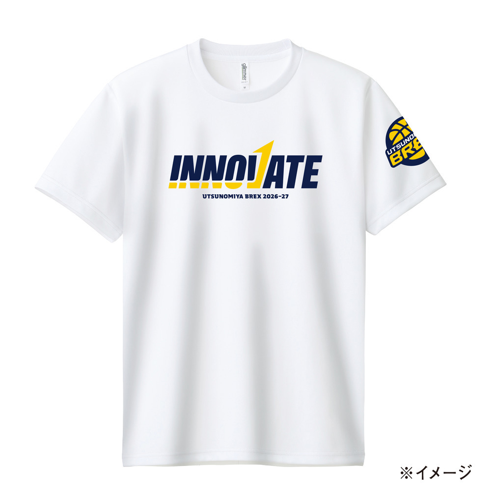 2026-27 スローガンTシャツ「INNOVATE」 詳細画像 ホワイト 2