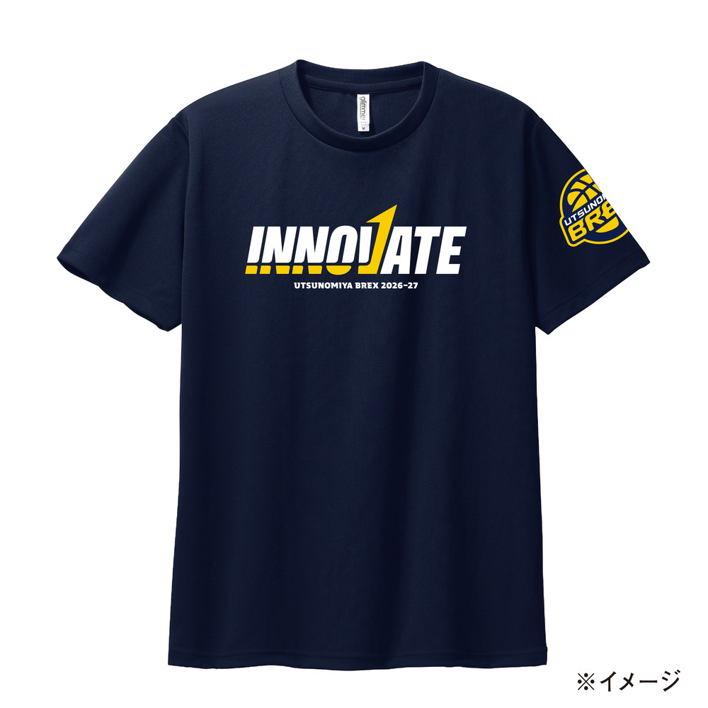 2026-27 スローガンTシャツ「INNOVATE」 詳細画像 ネイビー 2