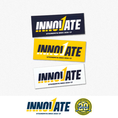 2026-27 シーズンステッカー「INNOVATE」