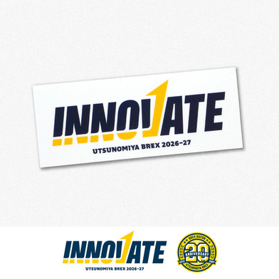 2026-27 シーズンステッカー「INNOVATE」