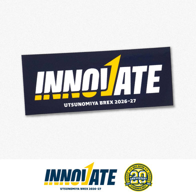 2026-27 シーズンステッカー「INNOVATE」