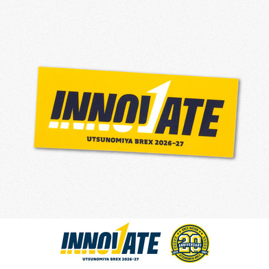 2026-27 シーズンステッカー「INNOVATE」