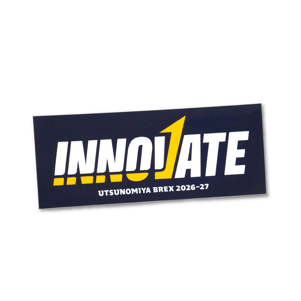 2026-27 シーズンステッカー「INNOVATE」 詳細画像 ネイビー 2