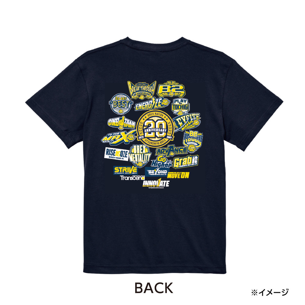 20th記念ALLスローガンTシャツ 詳細画像 1カラー 3