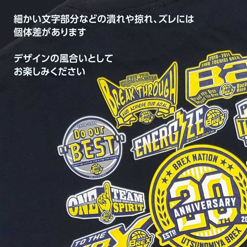 20th記念ALLスローガンTシャツ 詳細画像 1カラー 4