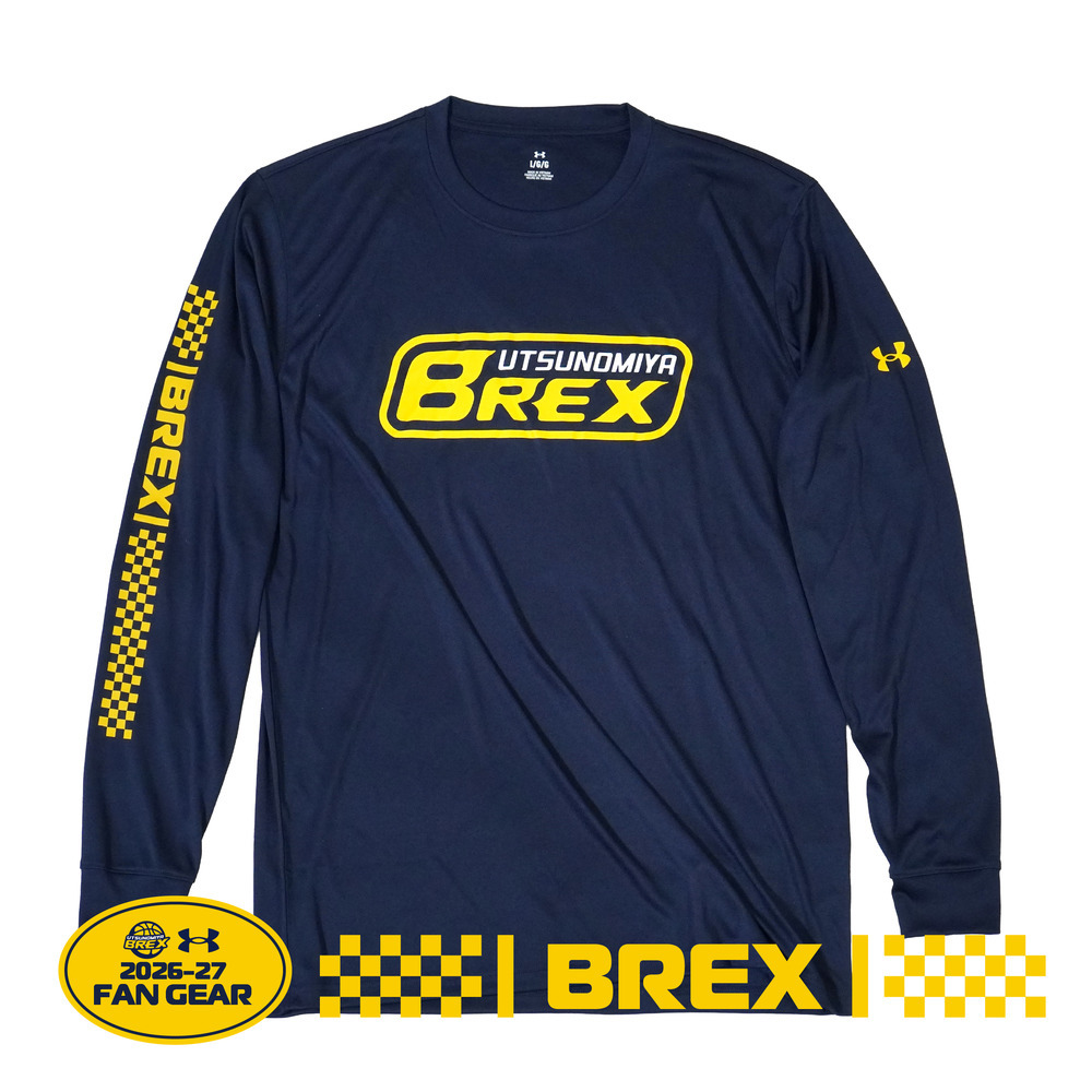 UA BREX セカンダリーロンT B-CHECK 詳細画像 ネイビー 1
