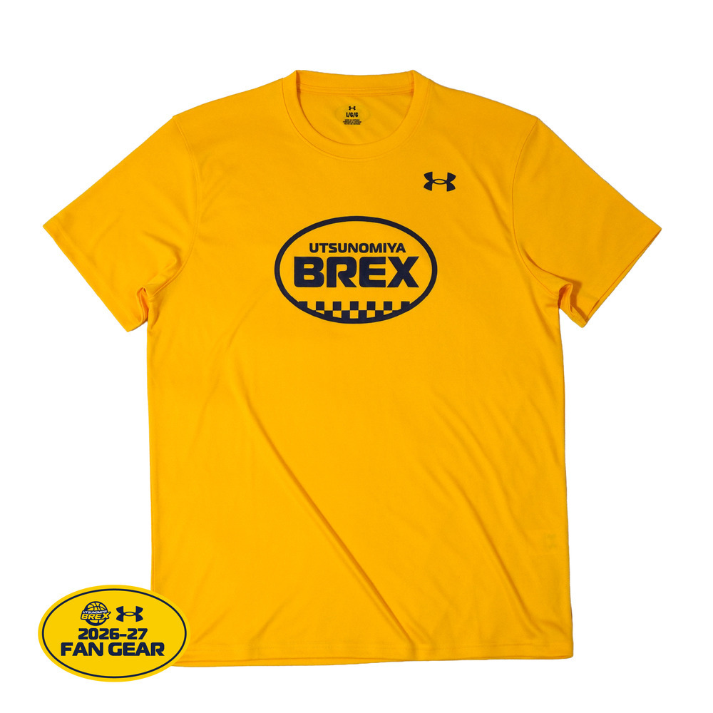 UA BREX B-CHECK Tシャツ 詳細画像 イエロー 1