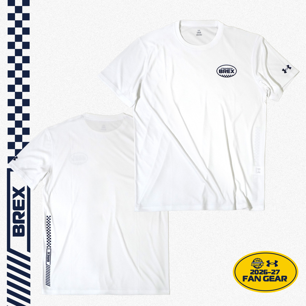 UA BREX B-CHECK サイドプリント Tシャツ 詳細画像 ホワイト 1