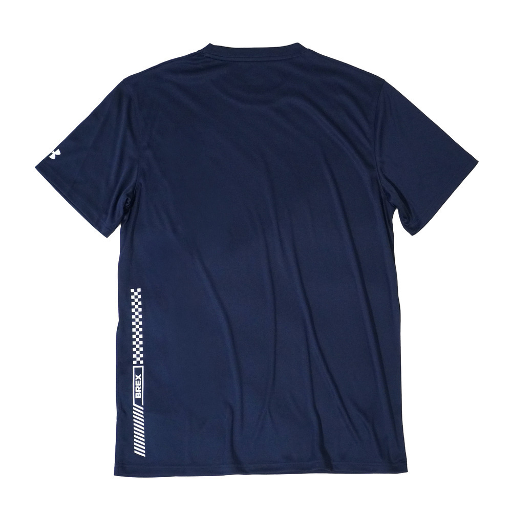UA BREX B-CHECK サイドプリント Tシャツ 詳細画像 ネイビー 3