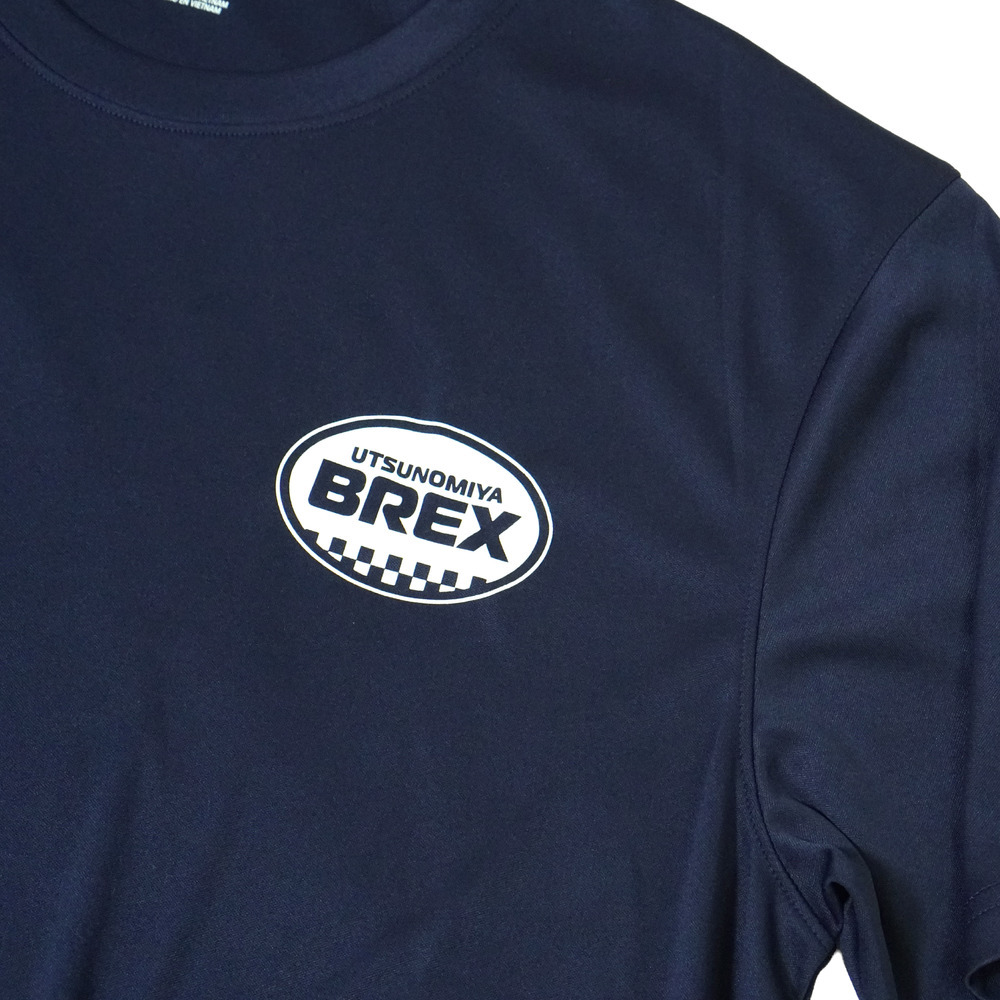 UA BREX B-CHECK サイドプリント Tシャツ 詳細画像 ネイビー 4