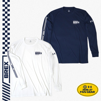UA BREX B-CHECK サイドプリント ロンT