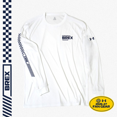 UA BREX B-CHECK サイドプリント ロンT