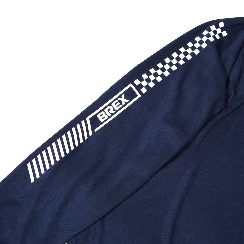 UA BREX B-CHECK サイドプリント ロンT 詳細画像 ネイビー 6