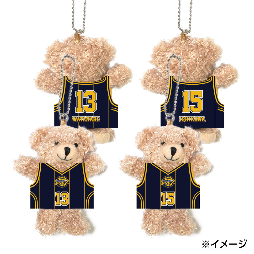 2026-27 選手ユニフォームベアストラップ 詳細画像 ブラウン 6