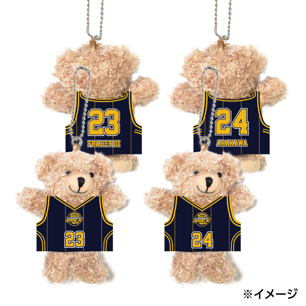 2026-27 選手ユニフォームベアストラップ 詳細画像 ブラウン 8