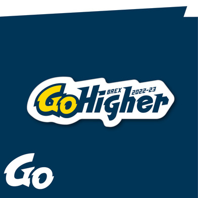2022-23 シーズンステッカー 「Go Higher」 TYPE2