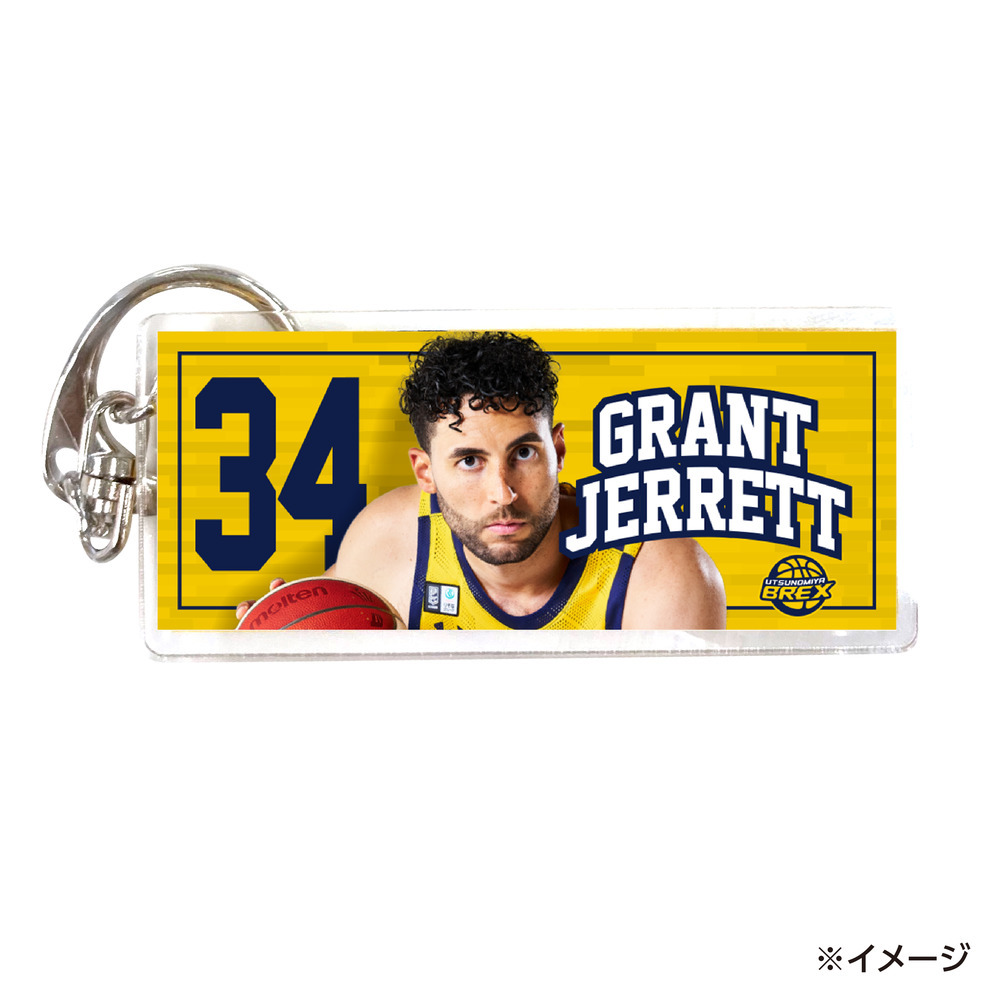 2024-25 選手フェイスタオル NAMEキーホルダー 詳細画像 #34 JERRETT 1