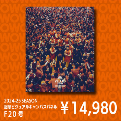 2024-25SEASON記念ビジュアルキャンバスパネル F20号