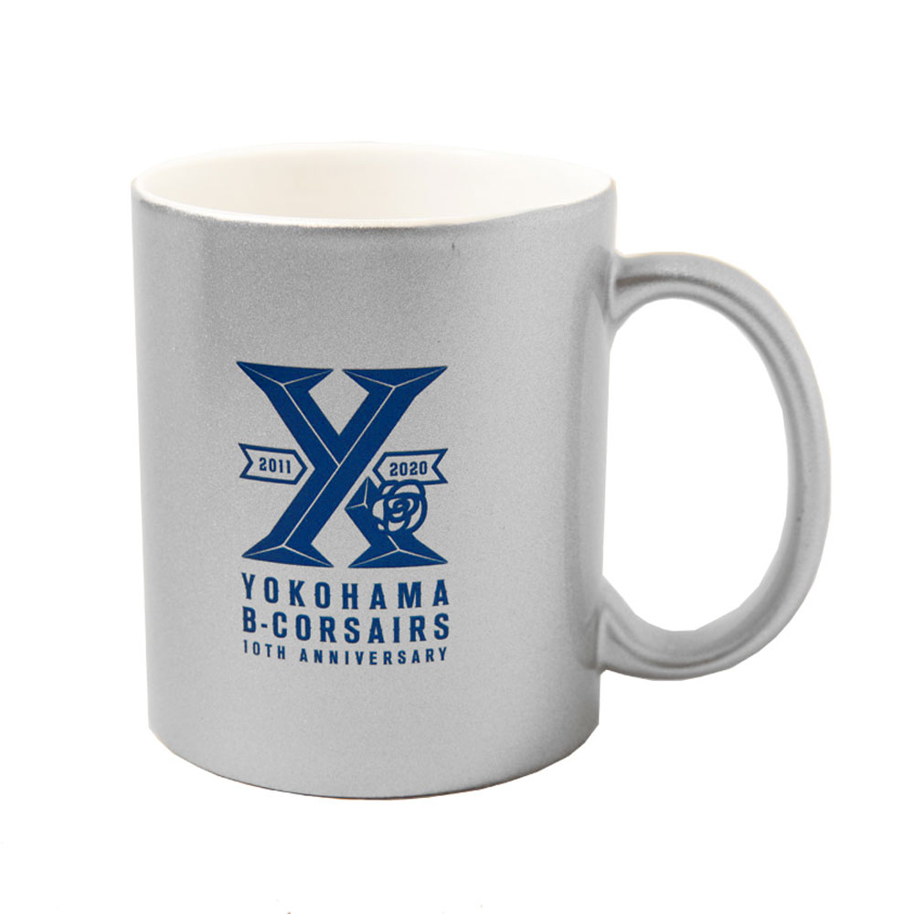 B-CORSAIRS10周年陶器マグカップ/全1色