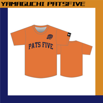 PATS FIVEロゴ入りTシャツ