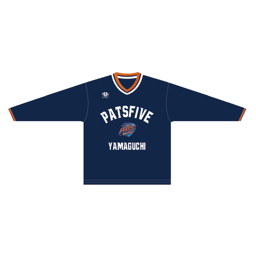 2026-27 プラクティス長袖Tシャツ 詳細画像 NAVY 1