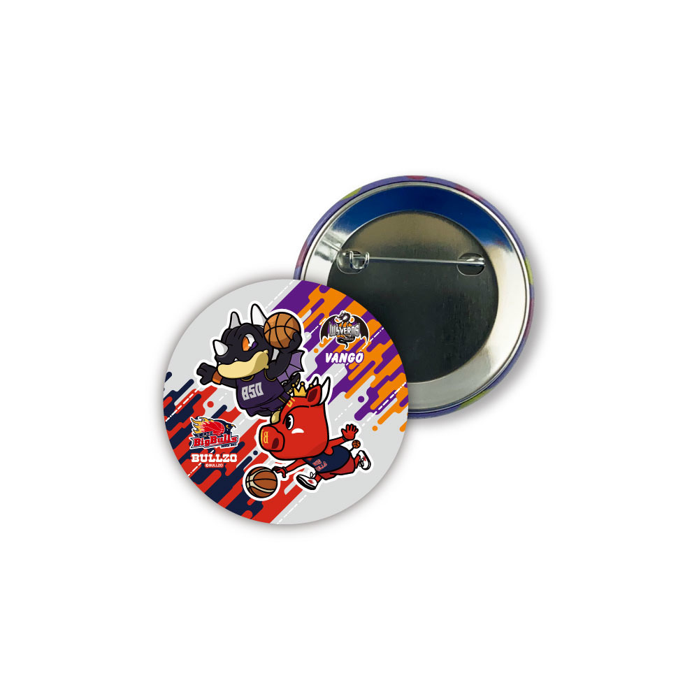 ぶるぞー&times;ヴァンゴーコラボ缶バッジ 詳細画像 ワンカラー 1