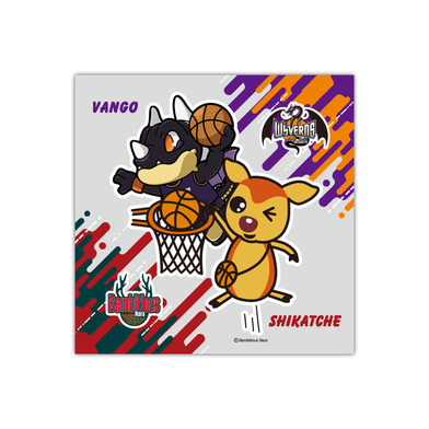 シカッチェ×ヴァンゴーコラボハンドタオル