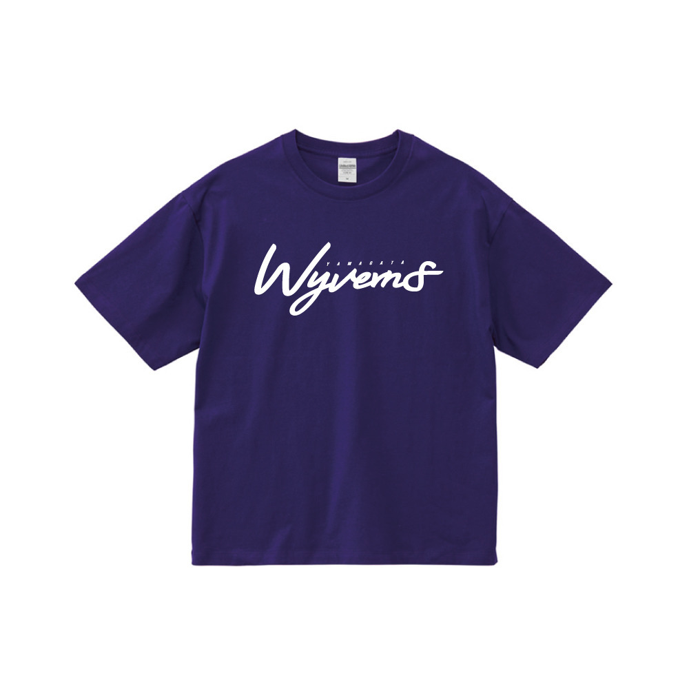 ボックスシルエットTシャツ 筆記体ロゴ 詳細画像 ワンカラー 1