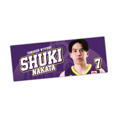 選手顔写真付きタオル