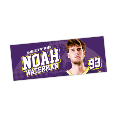 選手顔写真付きタオル