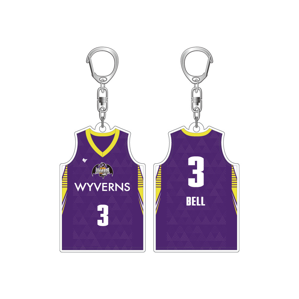 ユニフォームキーホルダー（HOME） 詳細画像 #3 ジェームズ・ベル 1