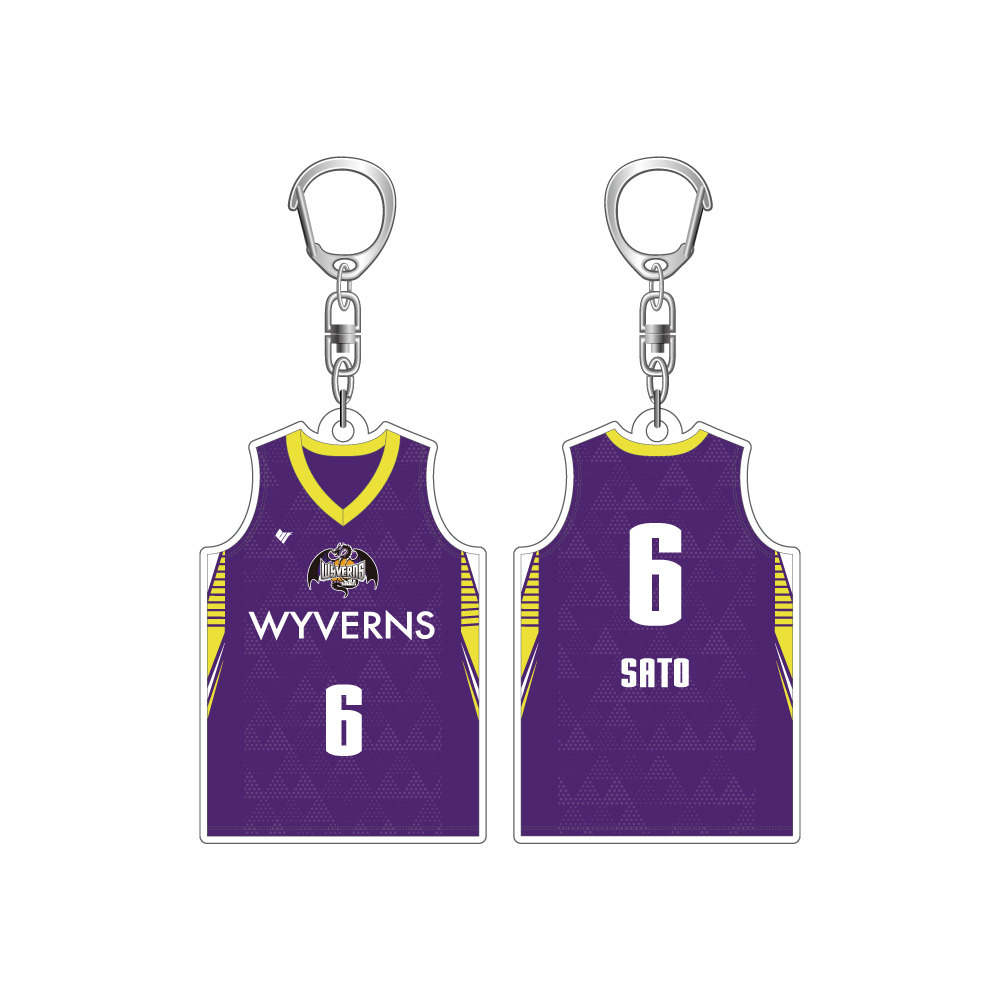 ユニフォームキーホルダー（HOME） 詳細画像 #6 佐藤 巧 1