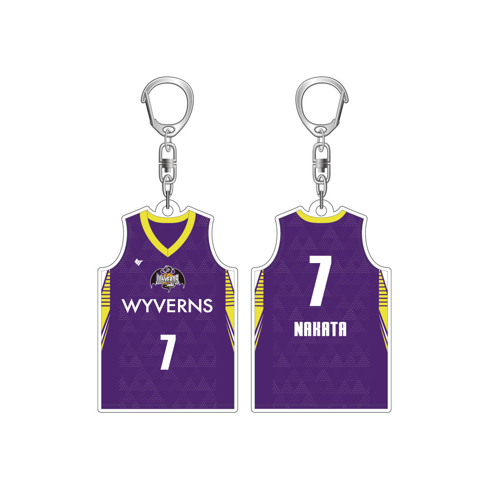 ユニフォームキーホルダー（HOME） 詳細画像 #7 中田 嵩基 1