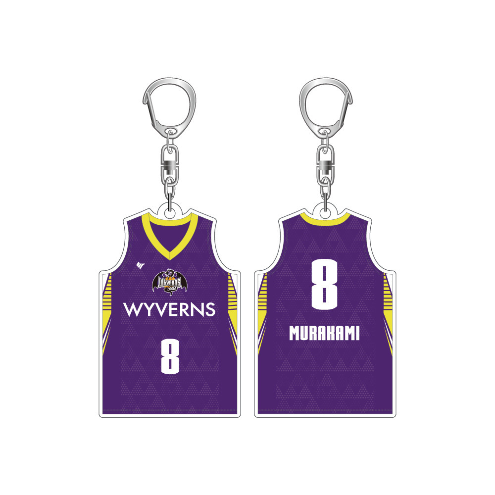 ユニフォームキーホルダー（HOME） 詳細画像 #8 村上 慎也 1