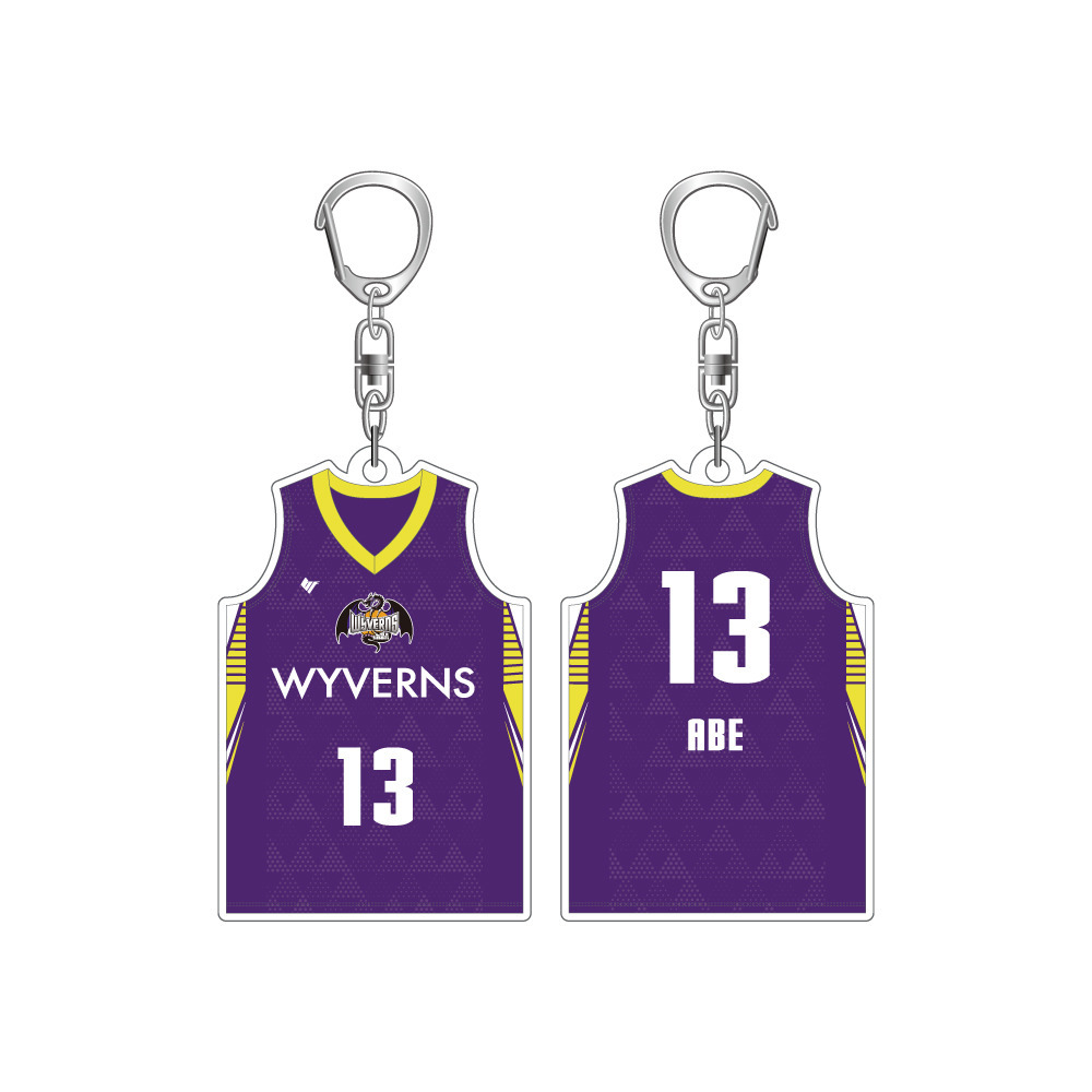 ユニフォームキーホルダー（HOME） 詳細画像 #13 阿部 龍星 1