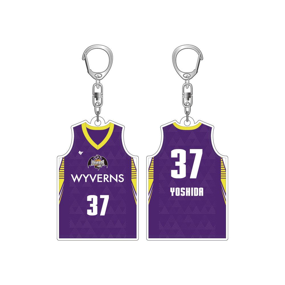 ユニフォームキーホルダー（HOME） 詳細画像 #37 吉田 健太郎 1