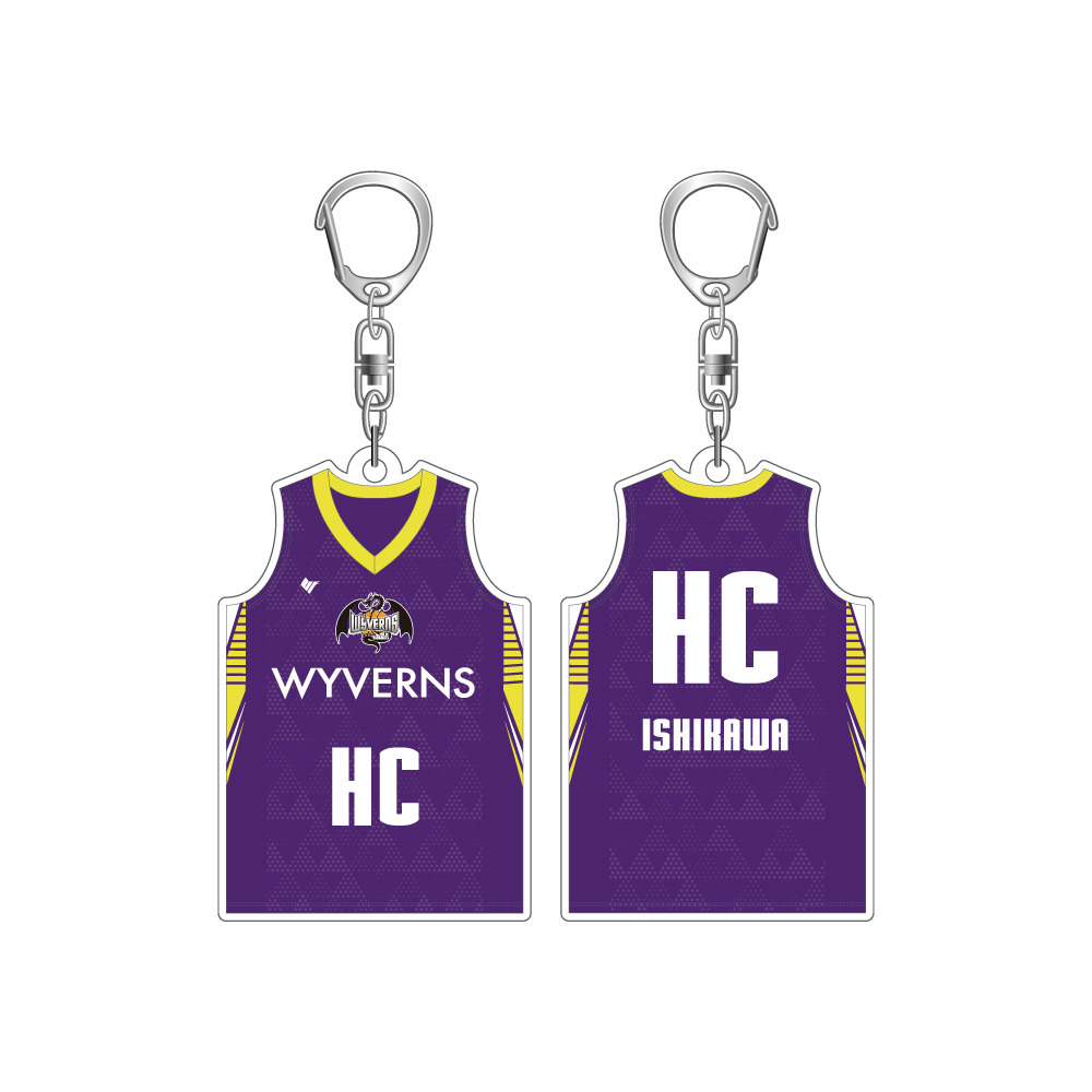 ユニフォームキーホルダー（HOME） 詳細画像 HC 石川 裕一 1