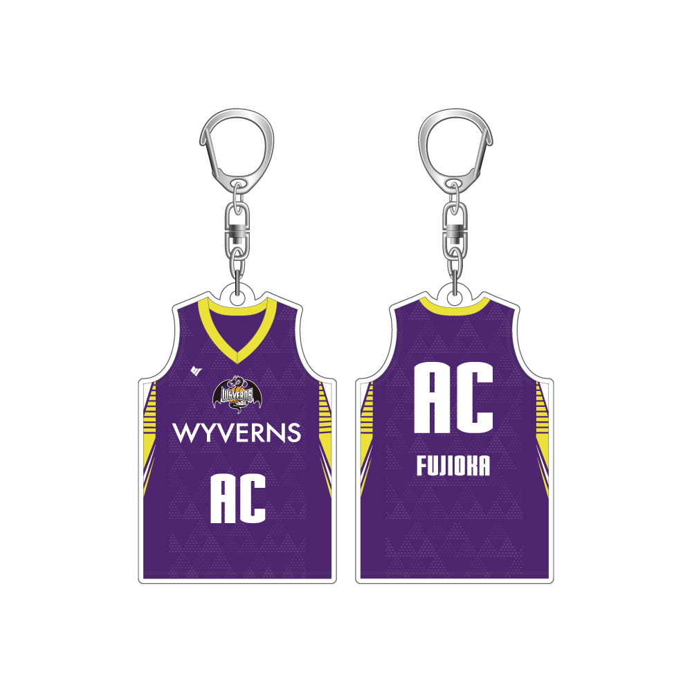 ユニフォームキーホルダー（HOME） 詳細画像 AC 藤岡 昂希 1