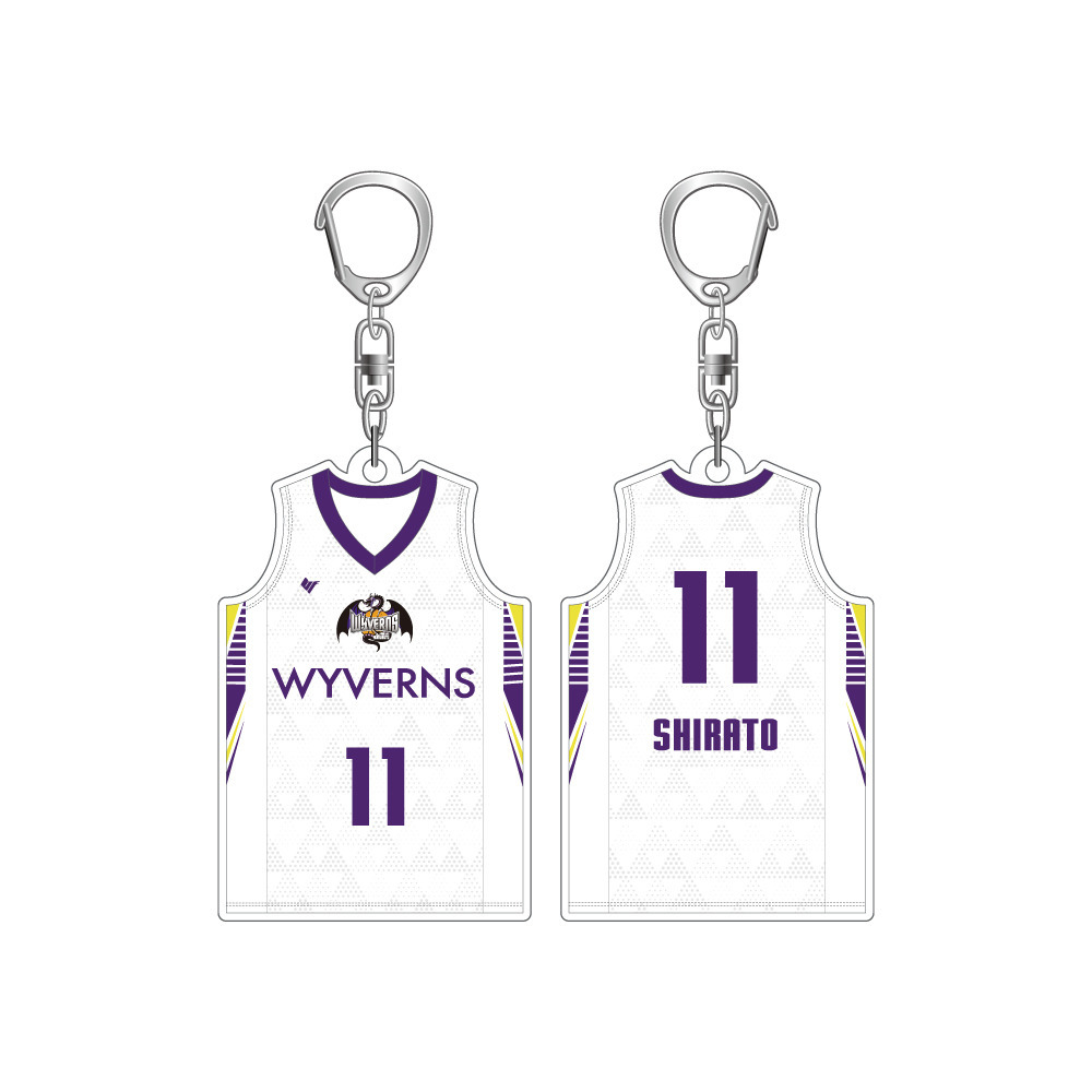 ユニフォームキーホルダー（AWAY） 詳細画像 #11 白戸 大聖 1