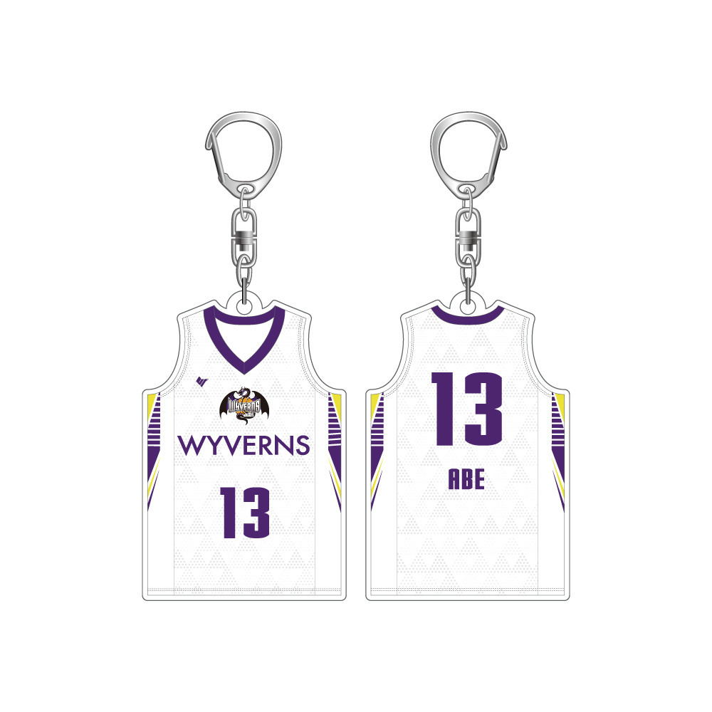 ユニフォームキーホルダー（AWAY） 詳細画像 #13 阿部 龍星 1