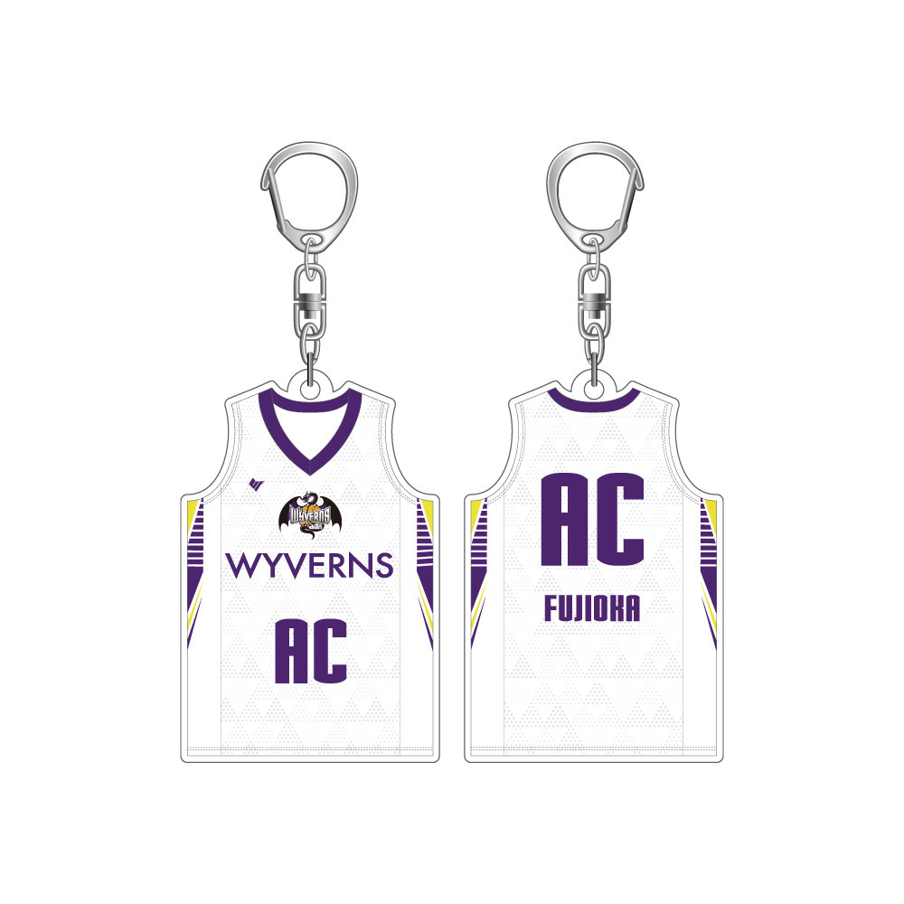 ユニフォームキーホルダー（AWAY） 詳細画像 AC 藤岡 昂希 1